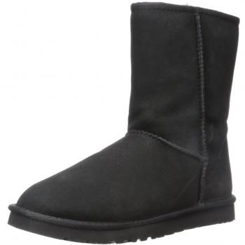 UGG UGG W Classic Short II – Damen-Black Schlupfhalschafts‑Stiefel