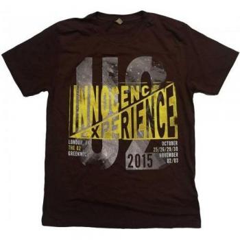 T-shirt U2 I+E Londres 2015 en coton unisexe adulte