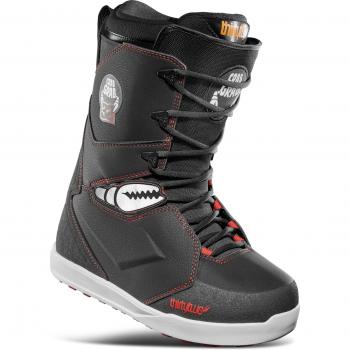 ThirtyTwo Lashed Crab Grab 2025 Snowboard-Boot Herren 9,0 – Dunkelrot/Schwarz