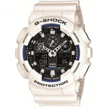 Casio G-Shock GA-100B-7AJF Sportuhr für Herren Weiß