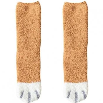 Warm Floor Socks with Cat Claws for Women