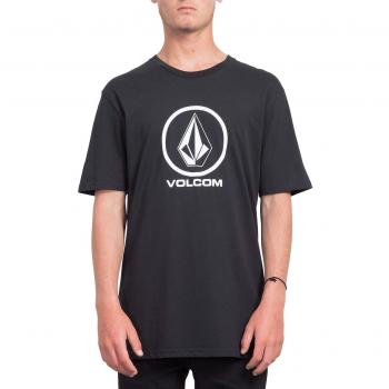 T-shirt Volcom Crisp Stone BSC SS 100% Coton Biologique Noir S