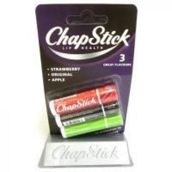 Lippenwunder 3er-Pack: Erdbeere, Original, Apfel