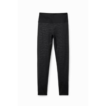 XS LeggSport Nero con Logo Desigual