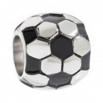 Balón de Fútbol Charm SAAL15 con Acero y Esmalte Negro