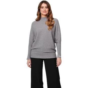 Striped Texture Navy Jumper for Women – Izabel London, S/M