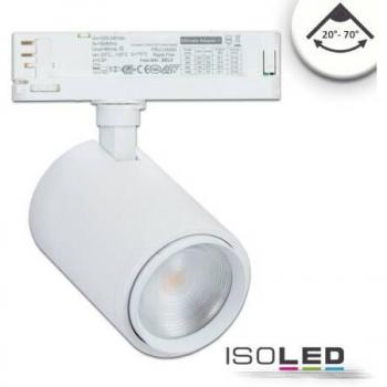 Isoled Accessorio Illuminazione Faretto 3PH 42W 20°-70° Bianco Opaco 4000K CRI92