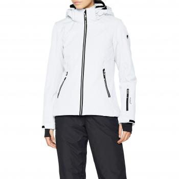 CMP Skijacke für Damen – 8000‑Wattierung, PFC‑Free, Farbe Bianco, Größe 34