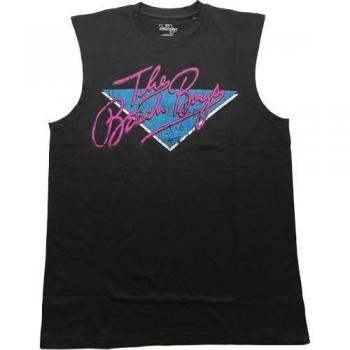 The Beach Boys Black Vest Top for Men
