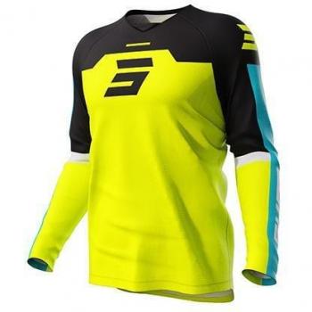 Maillot Shot Iron motocross enfant Jaune L