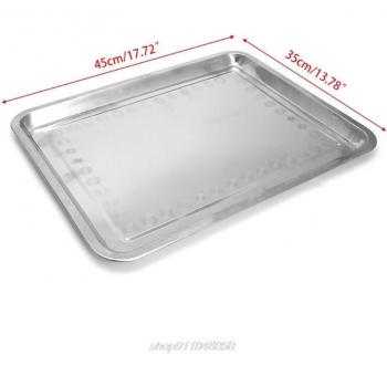 Cazuela de Acero Inoxidable para Grill