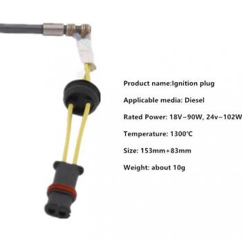 Bougie d'allumage 24 V pour chauffage diesel