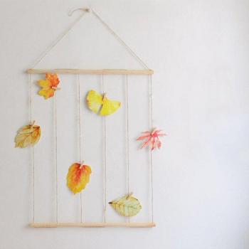 Cadre Photo en Bois, Décoration Familiale avec Corde