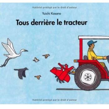 tous derriere le tracteur