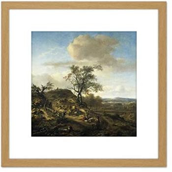 Light Oak Hunter’s Panorama 8x8 Wall Print