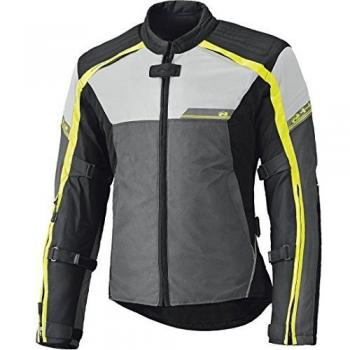 Giacca Tessile Held Renegade Moto Impermeabile Grigio Giallo S