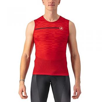 Castelli Insider ärmelloses Trikot rot
