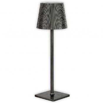 Lampe de Restaurant Tactile en Métal Gris G02