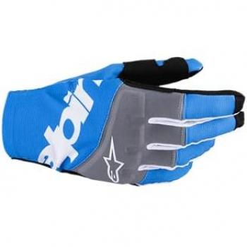 Alpinestars Techstar Motocrosshandschuhe Schwarz-Blau