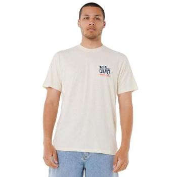 Tee-Shirt Masculin Rip Curl Shaper Address en Blanc XL