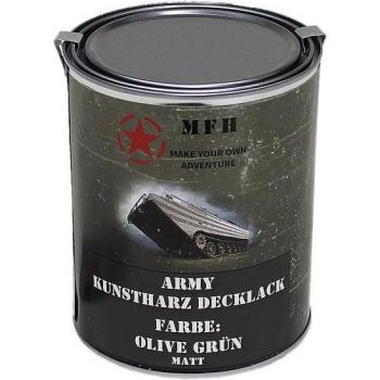 Pot de Peinture Olive Mat 1L