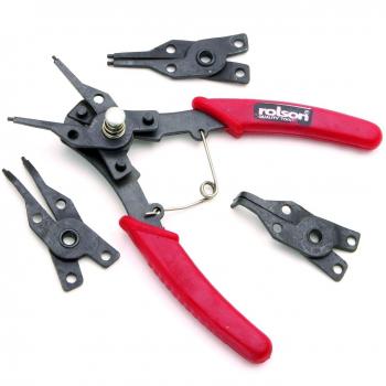Rolson Four Head Circlip Pliers Set