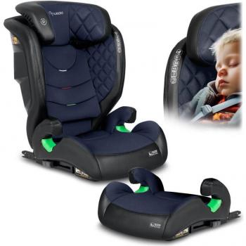 Nukido Louis Kinderauto Zit Zwart Marineblauw 15-36 kg ISOFIX