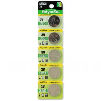 Set batterie litio CR2430 (5x) – cod. IBT‑KCR2430