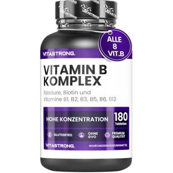 B-Force 180 – Hoogdosering Vitamine B1 tot B12 + Foliumzuur