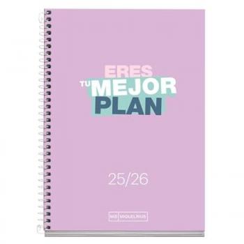 Miquelrius MR26983 Agenda Escolar 25-26: Planificación 10 meses, Septiembre 2025