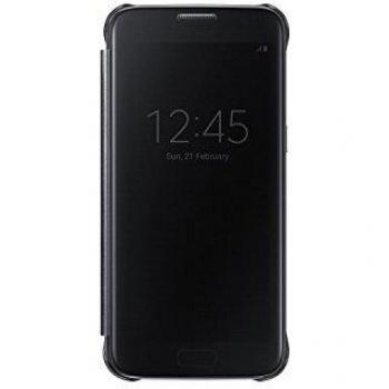 Samsung ef-zg930cbegww galaxy s7 clear view cover originale colore nero