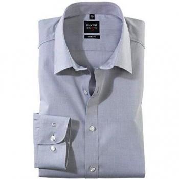 OLYMP Camicia Lavoro Level 5 Grigio Soft
