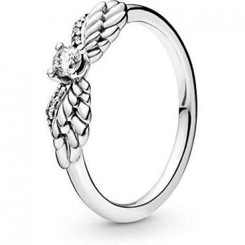 Bague Pandora Moments Ailes d'Ange en Argent Sterling avec Brillants