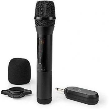 Nedis Wireless Microphone Set | 20 Channels | 1 Microphone | Cardioid | 70 Hz