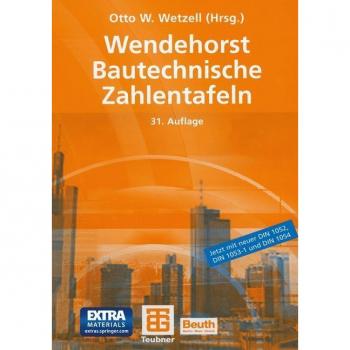 Wendehorst Bautechnische Zahlentafeln