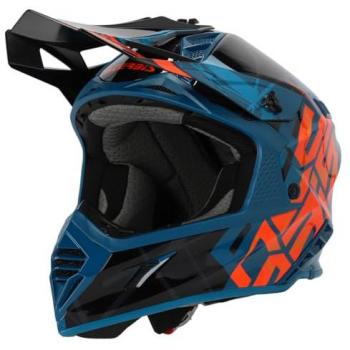 Acerbis Motocross X‑Track 2024 Casco Negro Verde XL