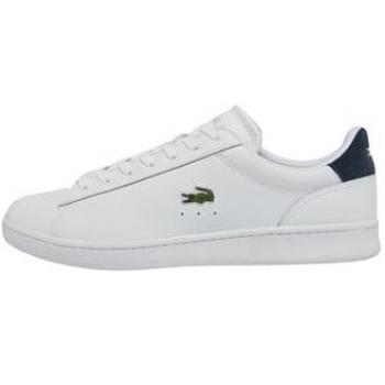 Lacoste 48SMA0011 Herren-Sneaker in Weiß – Ledergummi