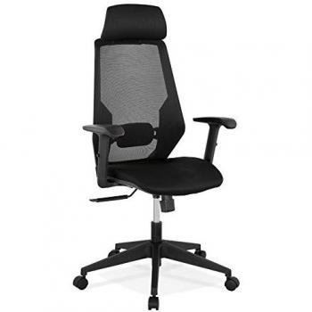 Fauteuil ergonomique 'VEKTOR' noir