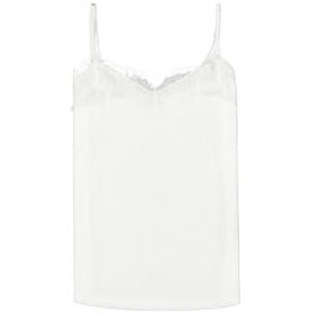 Garcia Ladies' Off White Sleeveless Shirt XS