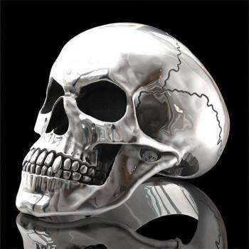Stainless Steel Gothic Skull Ring