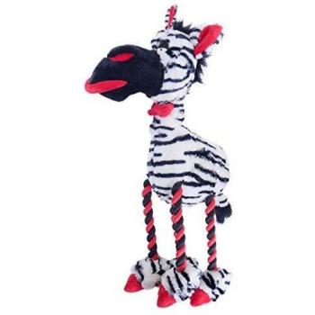 Rosewood Large Soft Plush Zebra Dog Toy