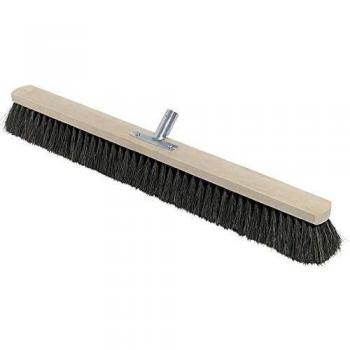 Balai de salle en Arenga 60 cm Beige/Noir