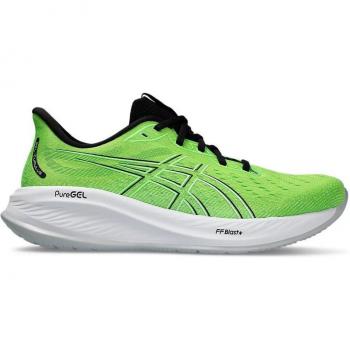 Zapatillas Asics Gel Cumulus 26 en Verde/Negro – Talla 46 Euro
