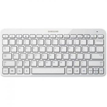 BKB‑10ES: Teclado Samsung con Conexión Bluetooth y Distribución QWERTY en Español – Blanco