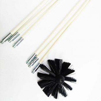 Chimney Kettle Cleaning Brush Kit