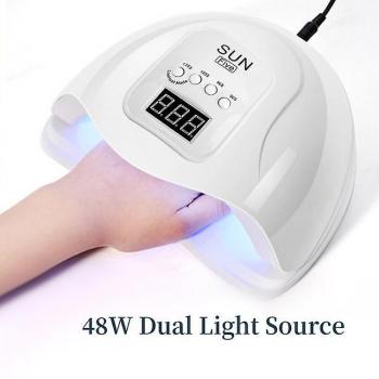 Séchoir à Ongles Portable UV LED 120W/48W avec Câble USB