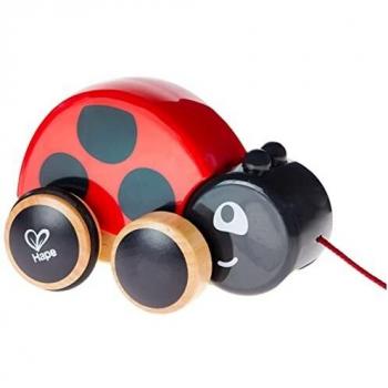 Hape E0362 Pull Along Ladybug