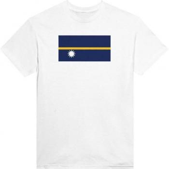 T-Shirt – PIXELFORMA – Nauru Symbol – 100 % Baumwolle – Kurzarm – Klassischer Schnitt