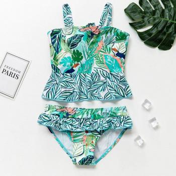 Traje de Baño Estampado Caribeño
