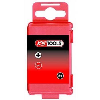 Set di inserti avvitatore KS Tools 918.3156 – PH2 75 mm (5 pezzi)